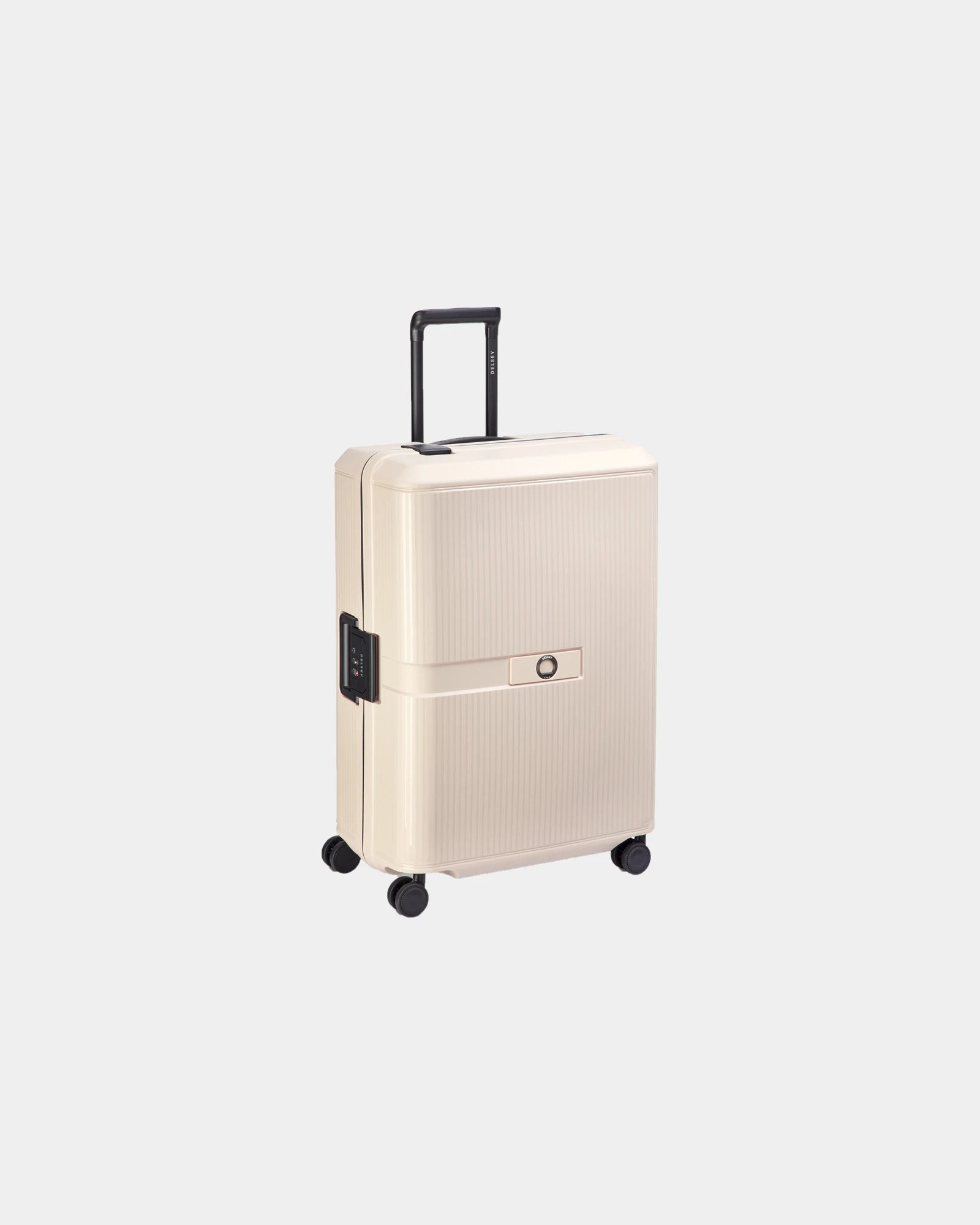Valise polypropylène Delsey Vauban 70 cm à personnaliser - Beige